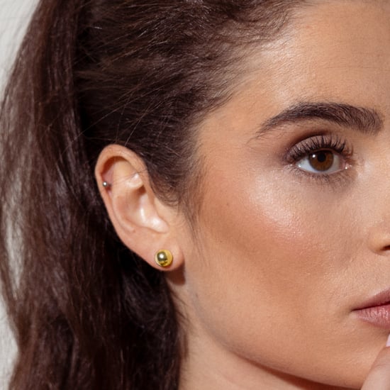 Luxenter Linson Earrings 18 Kts Yellow Gold Finish