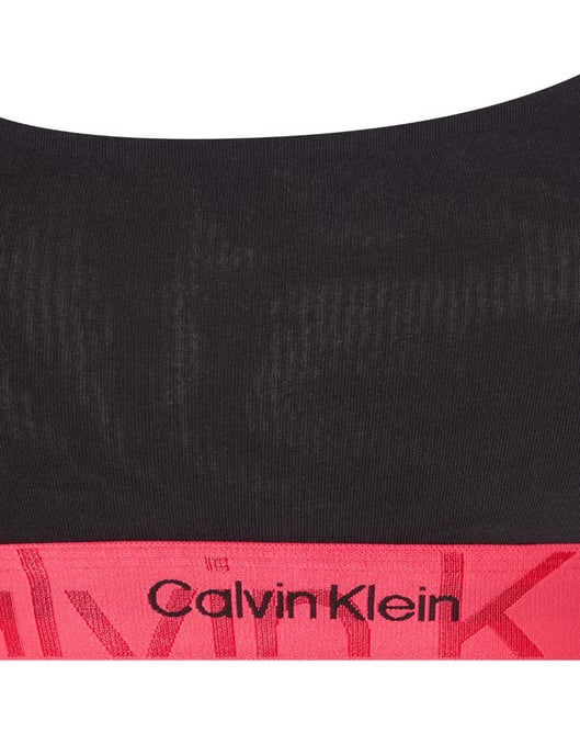 Calvin Klein Embossed Icon Cotton Bralette Bra