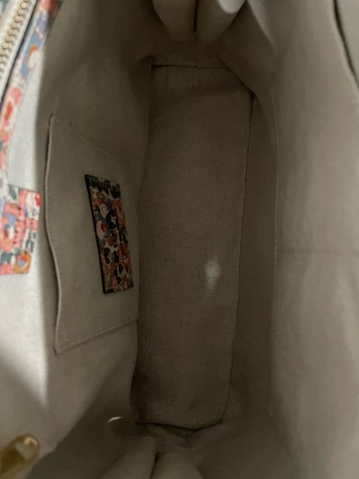 Gucci 1955 Horsebit Liberty London Floral Tote Bag in Multicolor Leather - Image 5