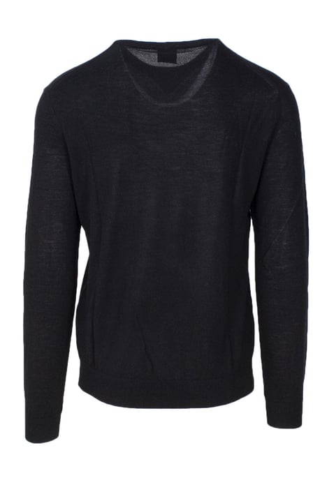 Armani Exchange Men's Knit Jumper In Black