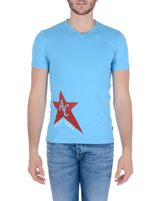Andrew Charles Mens T-Shirt KENAN AZURE S6