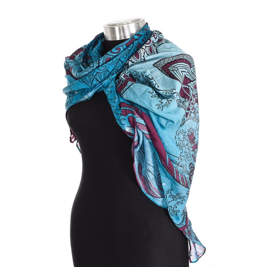 Bandana with printed design made of light and soft fabric 111000 unisex