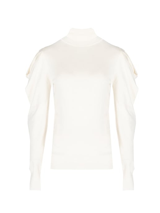 Liu Jo Pullover Woman's Off-White - Image 1