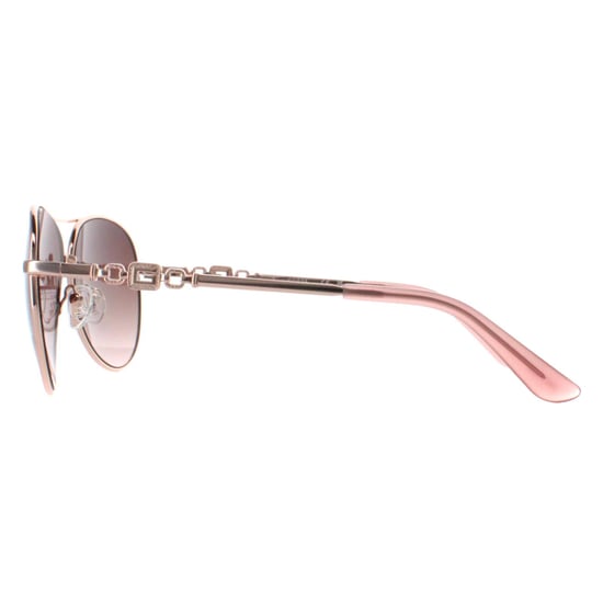 Guess Aviator Womens Gold Pink Brown Gradient GU7885-H