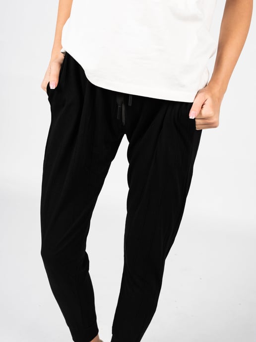 La Haine Inside Us Trousers Unisex-LW525 Woman's Black - Image 3