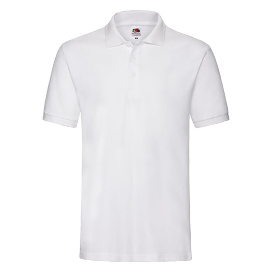 Fruit of the Loom Heren Premium Piqué Poloshirt (Wit) - Image 1