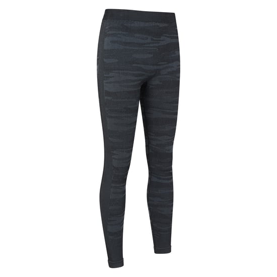 Mountain Warehouse Mens Alpine Camo Seamless Thermal Bottoms (Blue)