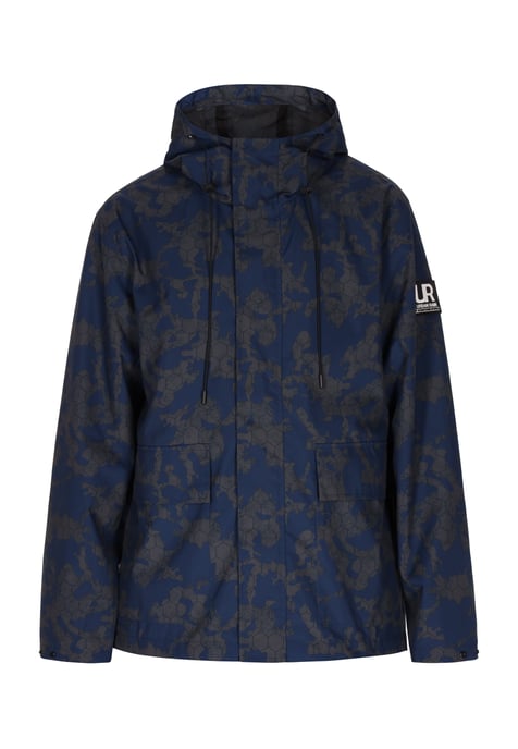 Schmuddelwedda Anorak Heren Donkergrijze marinecamouflage - Image 1