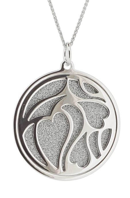 Orphelia 'Anabel' Dames 925 Sterling Zilveren Ketting met Hanger - Zilver ZH-7097 - Image 3