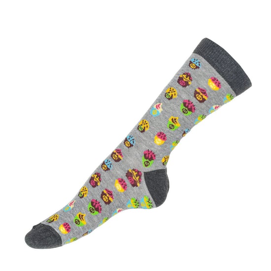 Pack-6 Socks with high-top anti-pressure cuff KL9001 women - Image 2
