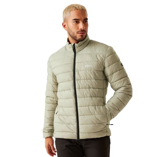Regatta Mens Marizion Padded Jacket (Abbeystone/Nephrite Green)