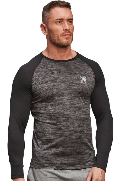 Performance Long Sleeve Tee - Black