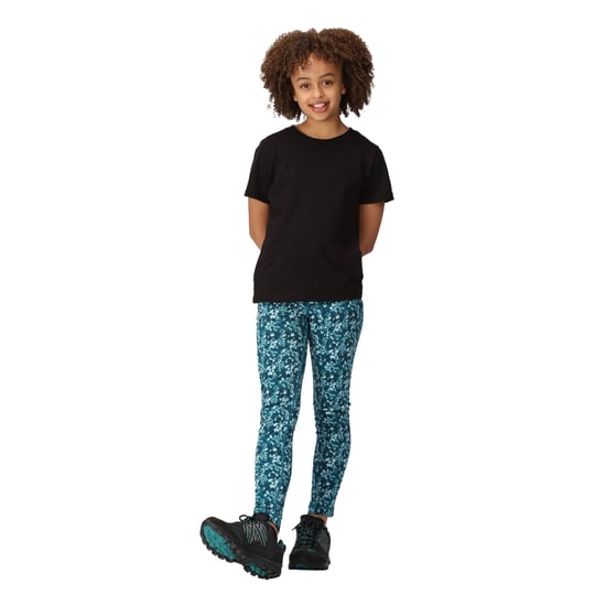 Regatta Childrens/Kids Barlia Abstract Winter Leggings (Gulfstream)
