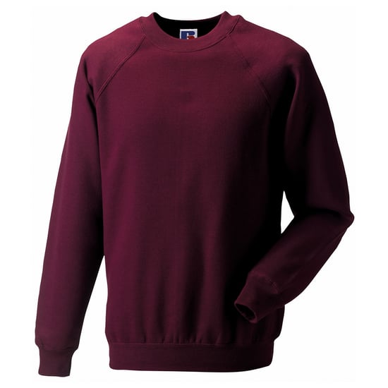 Russell Heren Spotshield Raglan Sweatshirt (Bourgondië) - Image 1