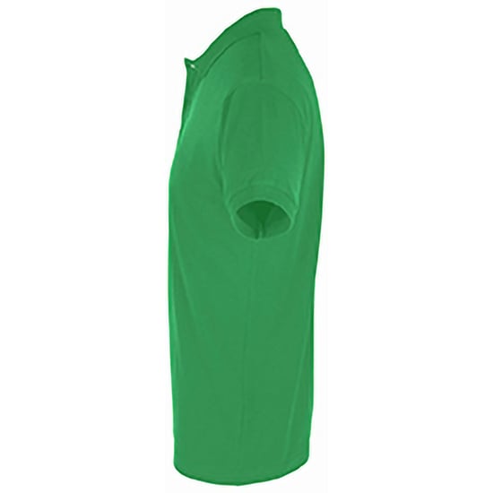 SOLS Heren Perfect Pique Korte Mouw Poloshirt (Kelly Groen) - Image 3