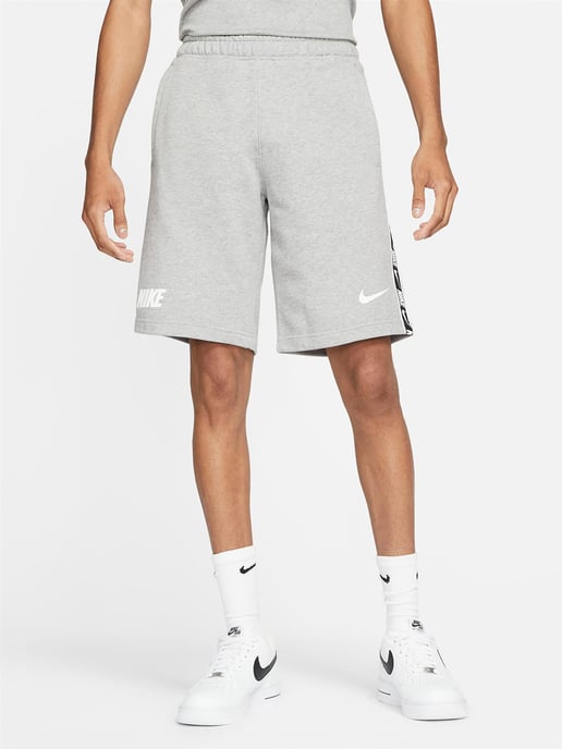 Nike NSW Repeat Mens Fleece Shorts Grey - Image 3