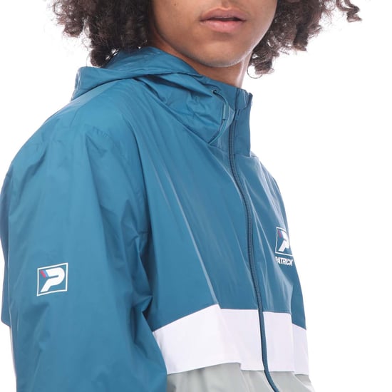Men's Patrick Cagoule Windbreaker Jacket in Blue