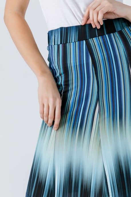 Print Cloche Skirt
