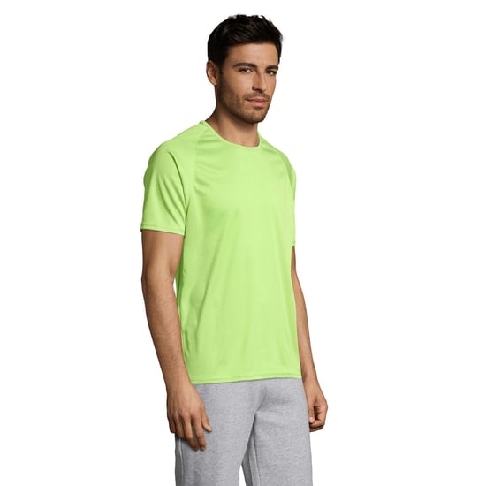 SOLS Heren Sportief T-Shirt met korte mouwen Performance (Appelgroen) - Image 5