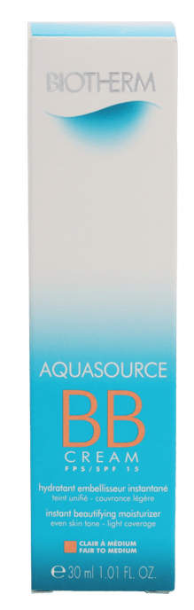Biotherm Aquasource Bb Cream SPF15 30ml. - Image 2