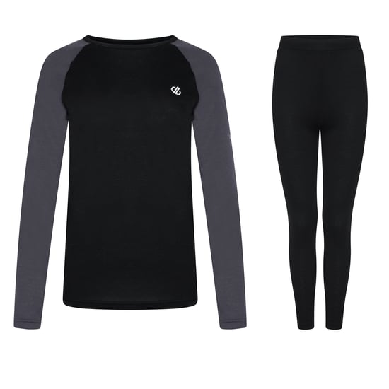 Dare 2B Womens/Ladies Exchange III Base Layer Set (Black/Ebony)