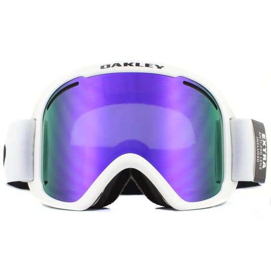 Oakley Ski Goggles O Frame 2.0 Pro XL OO7112-03 Matte White Violet Iridium & Persimmon - Image 1