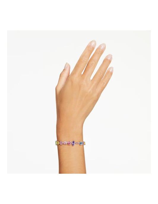 Swarovski 'Gema' Women's Base Metal Bracelet - Silver 5656427 - Image 5