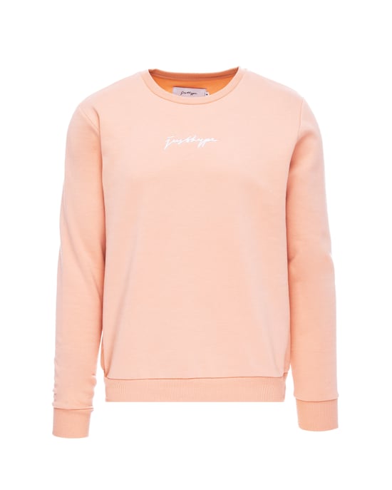 Hype Pink Scribble Men's Crew Neck