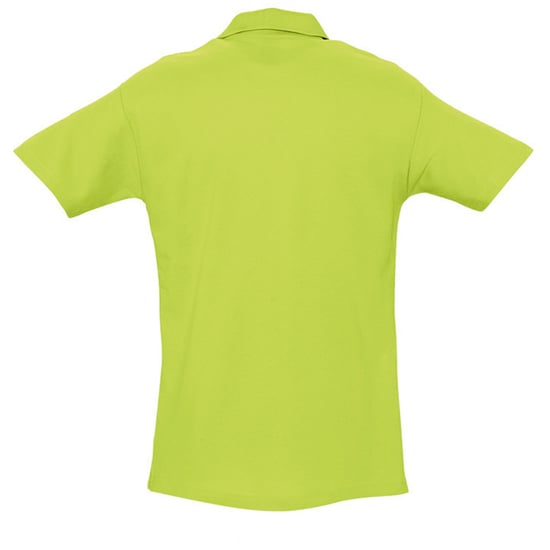 SOLS Heren Lente II Korte Mouw Zwaarlijvig Poloshirt (Appelgroen) - Image 2
