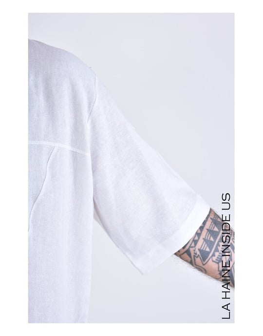 La Haine Inside Us Over Men's White