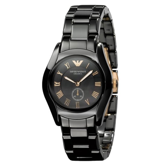Emporio Armani Ladies Watch  Quartz  black - Image 1
