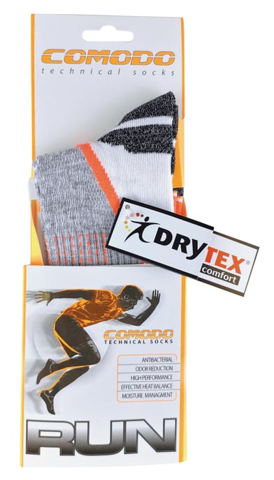 COMODO - Drytex Yarn Arch Support Durable Running Jogging Socks - Image 2
