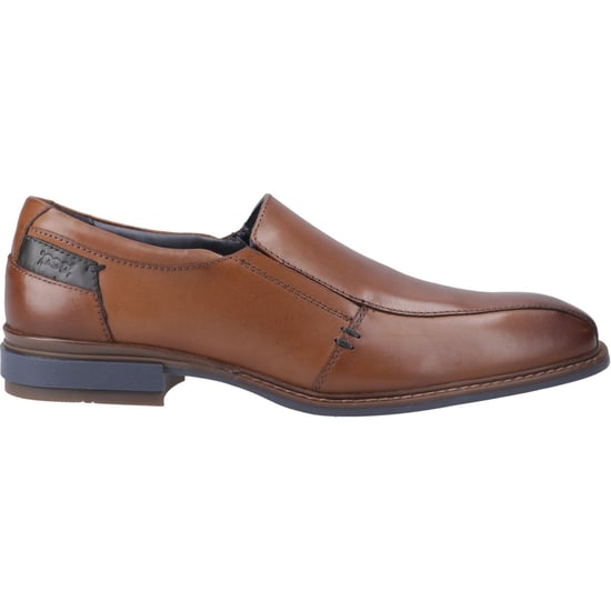 Pod Spear Leather Cognac Slip-On skor för män - Image 5