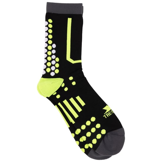 Trespass Unisex Dash Fietssokken voor volwassenen (Zwart) - Image 6