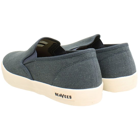 Seavees Baja Standard Mens Dark Grey Plimsolls - Image 3