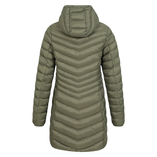 Mountain Warehouse Dam/Ladies Florence Lång Vadderad Jacka (Khaki) - Image 2