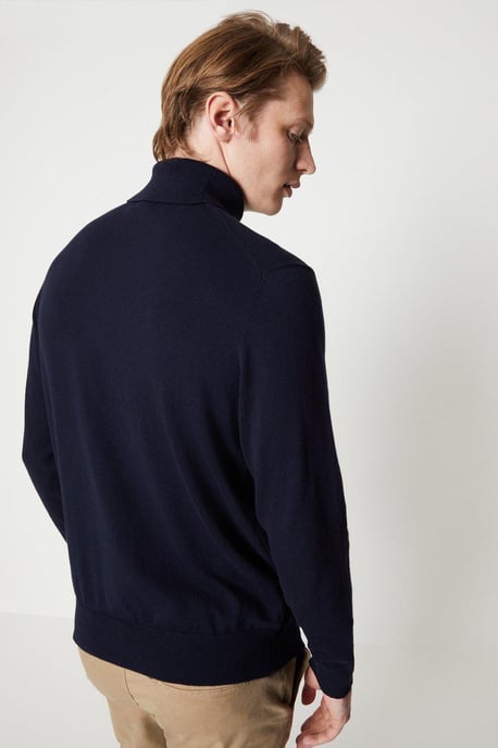 Cotton Rich Roll Neck Jumper