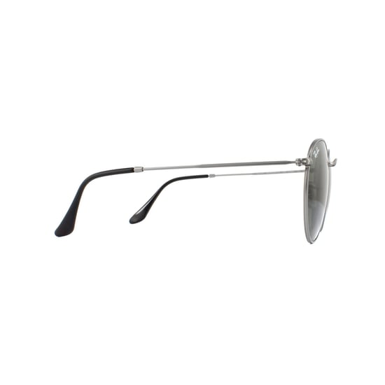 Ray-Ban Round Unisex Gunmetal Green Sunglasses