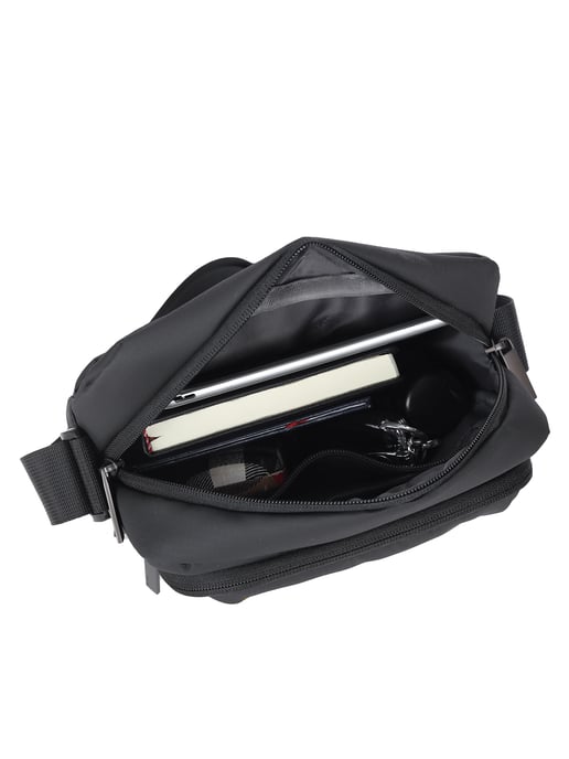 Aoking Shoulder Bag Unisex BLACK - Image 5