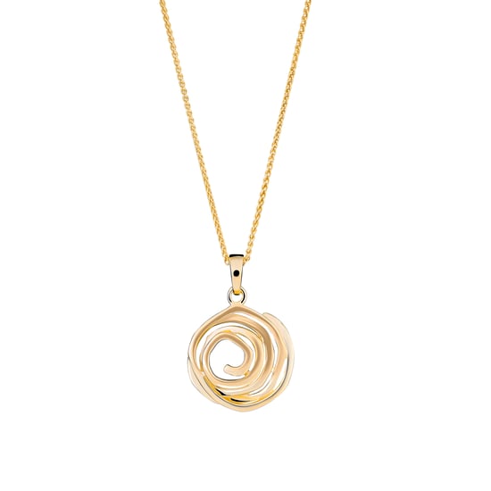 Orphelia 'Apolline' Dames 925 Sterling Zilveren Ketting met Hanger - Goud ZH-7500/G - Image 1