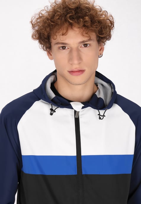 Mo Anorak Heren marine colorblock - Image 5