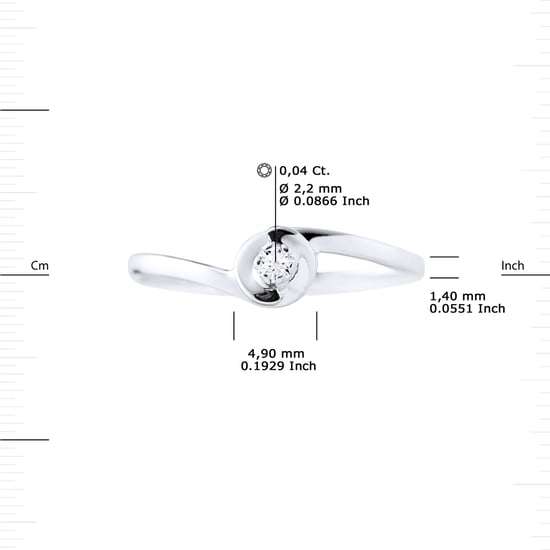 DIADEMA - Ring - Diamonds - White Gold