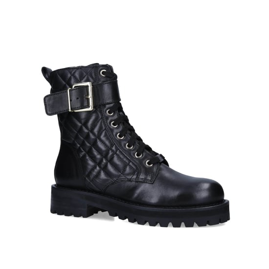 Kurt Geiger London Leather Kgl South Quilted Lace Up Boots