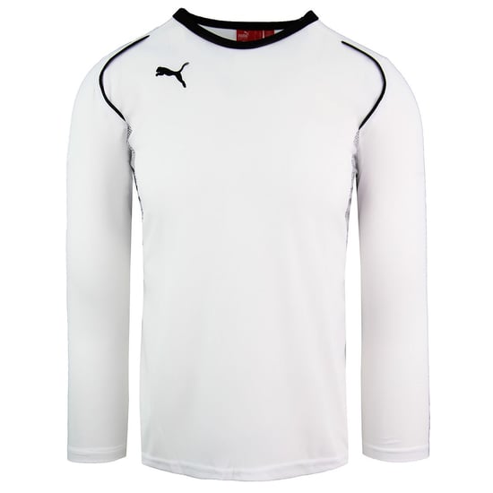 Puma V5.08 Long Sleeve V-Neck White Mens Football Top 700472 04M