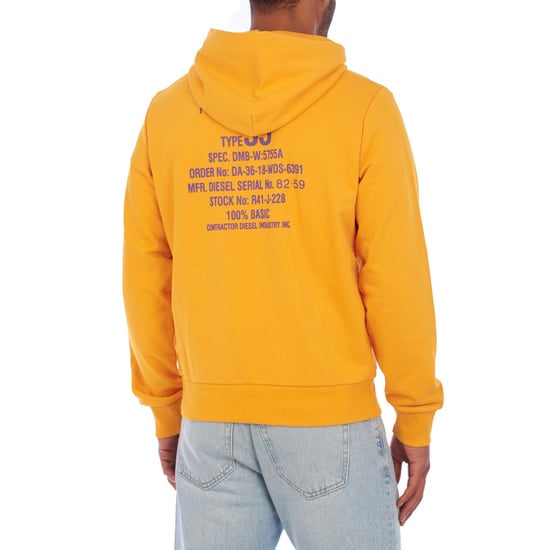 A06500-00HAYT Sweatshirt med huva och tryck för män - Image 3
