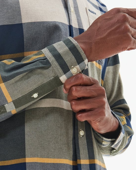 Barbour Dunoon Tailored Mens Shirt - Image 3