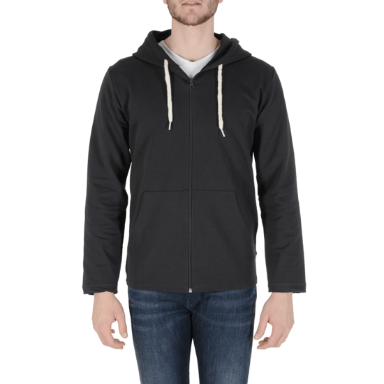 19V69 Italia Mens Hoodie Dark Grey THOMAS DARK GREY