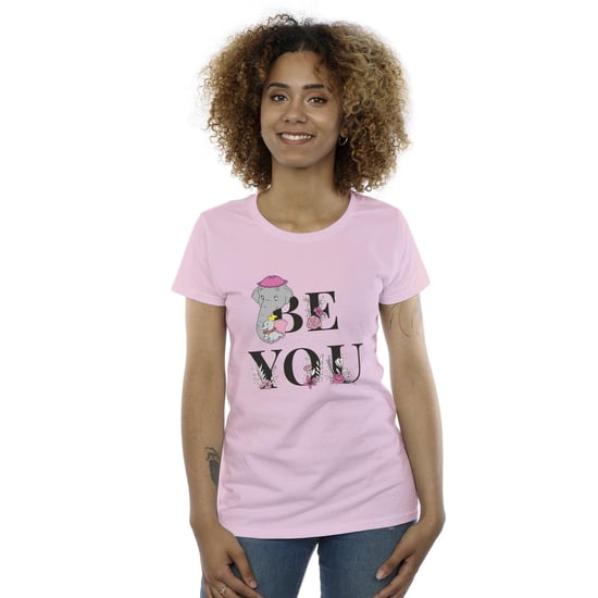Disney Dames/Dames Dumbo Be You Katoenen T-Shirt (Baby Roze) - Image 2