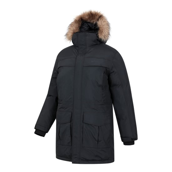 Mountain Warehouse Antarctic Extreme vattentät dunjacka för herrar (Charcoal) - Image 4