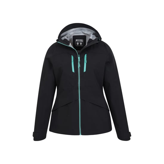 Mountain Warehouse Dames/Dames Rhine Extreme 3-laags waterdicht jack (Zwart) - Image 5